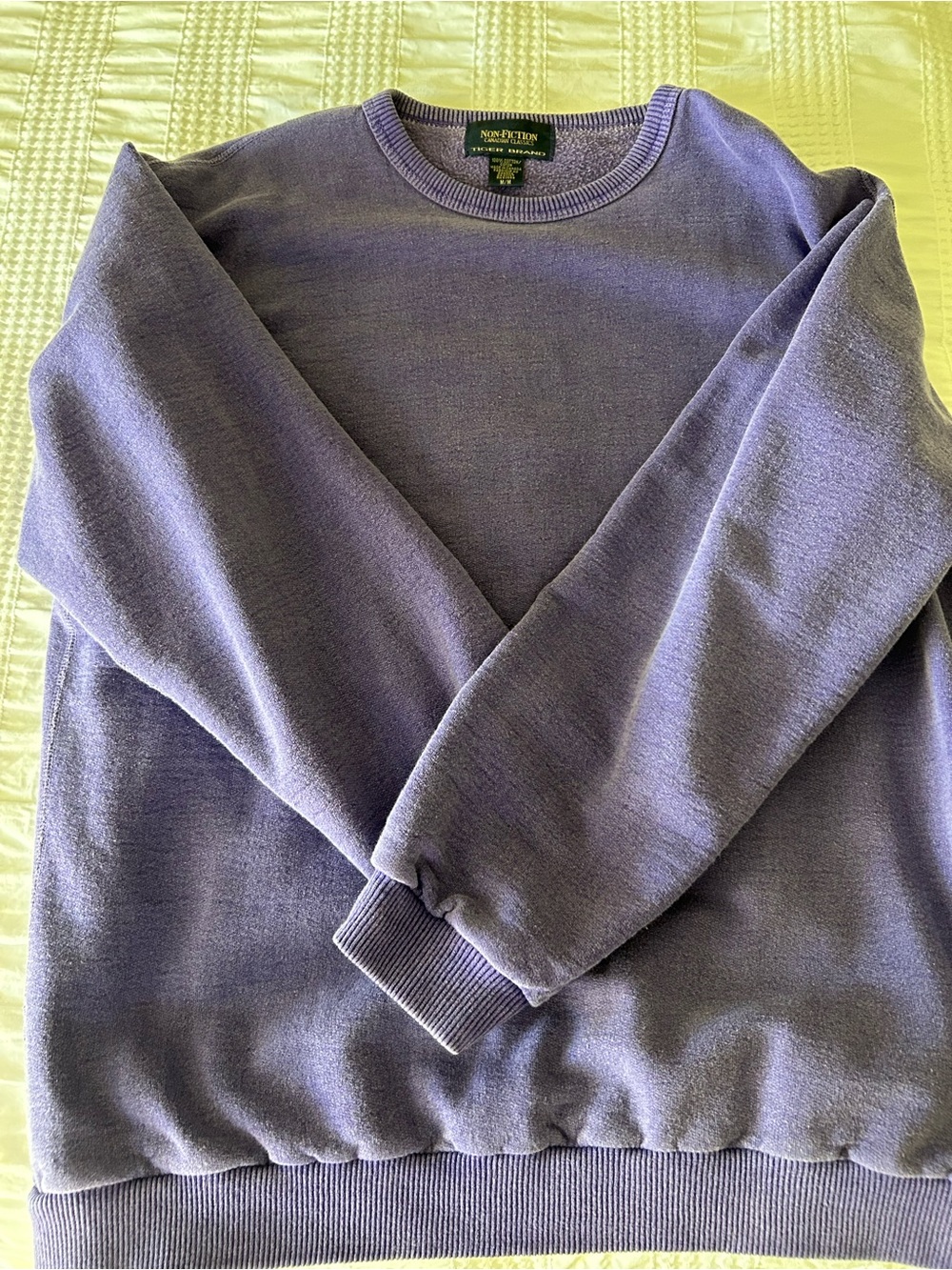 Non-Fiction Canadian Classics crewneck sweatshirt 90’s - Lavender